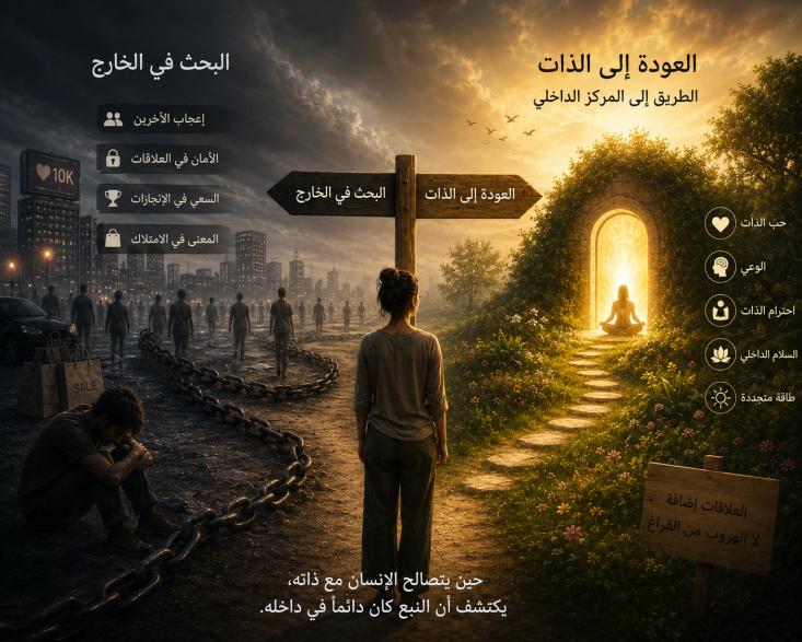 ما معنى العودة إلى الذات؟... الطريق إلى المركز الداخلي
